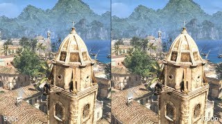 Assassins Creed 4 PS4 Launch vs 1080p Patch Comparison [upl. by Docile]