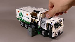 LEGO Designer Reviews LEGO Technic 42167 Mack LR Electric Garbage Truck grohl666 mack technic [upl. by Gnauq]