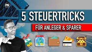 Steuern sparen mit Verlusten und Co  5 Steuertipps für Sparer und Anleger 2020 [upl. by Alden]