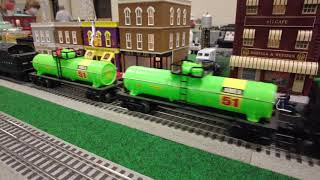 Lionel Lines Area 51 Train And NampW 611 At The Hickory Train Show 2021 [upl. by Viccora]