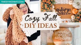 15 Stunning FALL DIY Decor Ideas to make your home COZY in 2024 [upl. by Paulson]