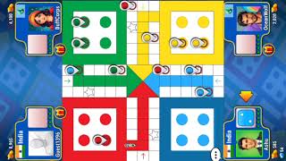 Ludo Game in 4 players online match l Ludo king online Ludogameplay l ludogaming ludo4players V55 [upl. by Yrrac]