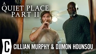 Cillian Murphy and Djimon Hounsou on ‘A Quiet Place Part II’ and Marvel’s ‘What if…’ [upl. by Hanni]