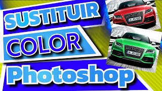 Como REEMPLAZAR el COLOR en Photoshop ✅ [upl. by Lazor]