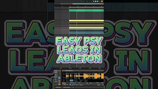 Easy psytrance leads in Ableton psytrance ableton [upl. by Ecyal]