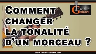 Comment transposer  changer la tonalité dun morceau [upl. by Lucais722]