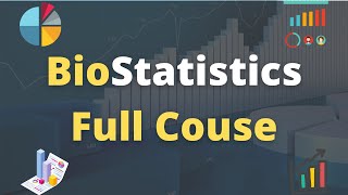 Biostatistics Tutorial Full course for Beginners to Experts [upl. by Eirena]