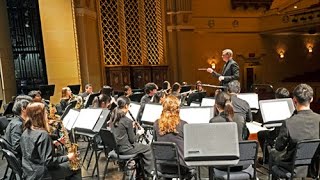 The El Camino Wind Orchestra of the GSYO 2023 Holiday Concert Dr Richard Roper Conductor [upl. by Nyllaf]