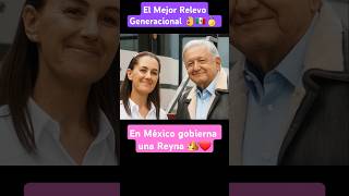 👑La Reina del Pueblo 🤝🇲🇽🌎amlo amlovers sheinbaum mexico noticias news [upl. by Cavallaro]