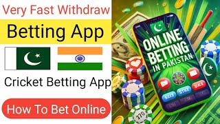 Online Betting App  Online Betting In Pakistan  Online Betting App In Pakistan  How To Bet Online [upl. by Gerhan]