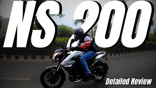 Bajaj Ns 200 2023  Ride Review [upl. by Ahselyt]