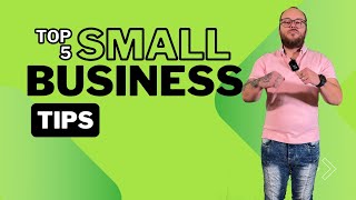 5 Small Business Tips I Wish I Would Have Known Sooner [upl. by Kostman320]