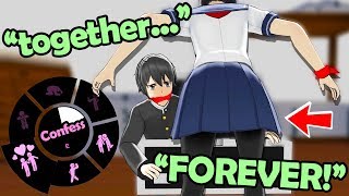 CONFESSING to SENPAI goes WRONG so we KIDNAP HIM Yandere Simulator Update Bad Ending [upl. by Aiahc613]