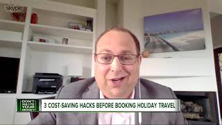 3 costsaving hacks before booking holiday travel [upl. by Aleit]