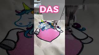 Wie gut sticken die W6 Stickmaschinen sewing diy embroidery nähen sewinghacks sewingtutorial [upl. by Isborne296]