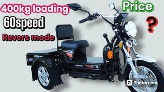 komaki 30 Next 400 loading capacity 60max speed big komaki loader electric scooter 🛵 [upl. by Cantu]