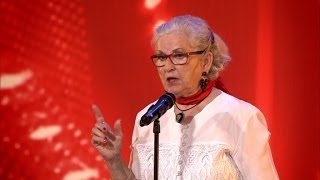 De 78jarige Flo brengt een monoloog over haar jeugd  Belgiums Got Talent  VTM [upl. by Mars]