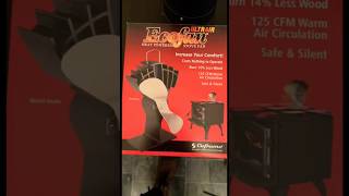 Ecofan Ultrair Heat Powered Stove Fan woodburningstove [upl. by Sianna]