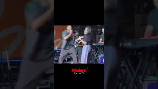 Will Smith dances with a fan who runs on stage during his performance [upl. by Mazur]