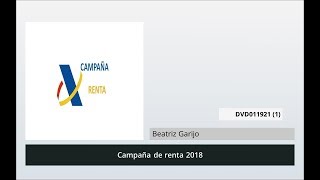 Novedades Campaña Renta 2018  MasterD [upl. by Claudianus]