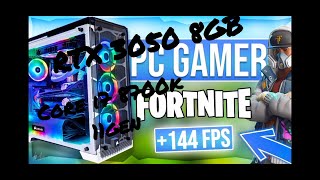 Fortnite RTX 3050 8 GB Core i7 8700k BENCHMARK [upl. by Haidebej]