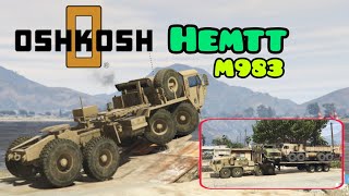 GTA V  Oshkosh HEMTT M983  SlRonnie [upl. by Cormac287]