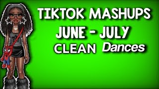 CLEAN🫧🪥 TIKTOK MASHUPS JUNEJULY CLEAN DANCES 2024 [upl. by Neenaj261]