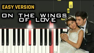 On The Wings Of Love Kilig Throwback  Easy Piano Tutorials  Kyla  Natzpiano [upl. by O'Mahony]