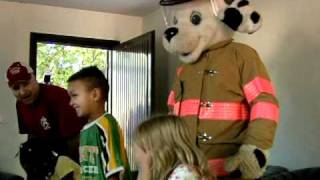 Sparky the Fire Dog Fire Prevention Week [upl. by Penelope]