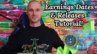 How to Find Upcoming Earnings Dates for Stocks and Earnings Reports for Companies [upl. by Llenrahs]