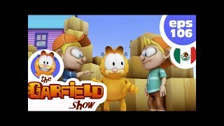 GARFIELD SHOW ESPAÑOL LATINO  EP106  Problema al cuadrado [upl. by Dalpe]