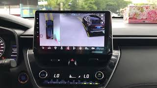 BACKUP CAMERA amp BIRDS EYE VIEW CAMERA  HOW TO  2020 Toyotas can have the multicamera system [upl. by Ardnal]