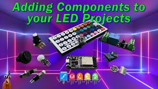 Level Up Your WLED Projects A Guide to adding Components no code [upl. by Krahling]