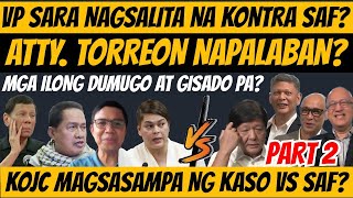 PART2 HETO NA VP SARA NAGSALITA TUNGKOL SA SAF NI DAYUNYOR ABOGADO NI PASTOR NÀPÀLÀBAN duterte [upl. by Nosak]