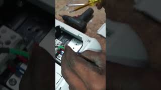 Indoor wire connection shortvideo automobile acservicing viralvideo airconditioningmaintenance [upl. by Skillern]