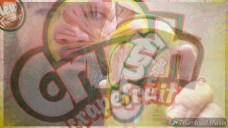 Crush Grapefruit Soda Review [upl. by Akinihs]