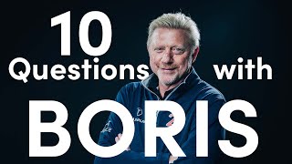 10 Questions with Boris Becker [upl. by Minardi486]