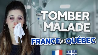 Tomber malade en France vs Québec  DENYZEE [upl. by Hannahc]