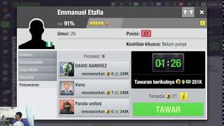 Live Halimar Game Top Eleven pemula hela koko sai maneger club [upl. by Roath351]