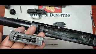 Escopeta Mossberg calibre 12 desarme y arme [upl. by Aklam534]