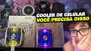 MELHOR COOLER PARA CELULAR  REDMAGIC COOLER 5 PRO [upl. by Grefe]