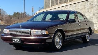 SOLD 1995 Chevrolet Caprice Classic for sale by Specialty Motor Cars Bubble Chevy Impala SS B body [upl. by Veneaux128]