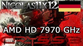 DEUTSCH AMD HD 7970 GHz Crysis 3 Sehr Hohe Einstellungen Gameplay [upl. by Asselam59]