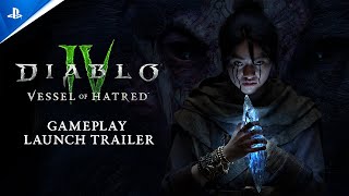 Diablo IV  Vessel of Hatred Gameplay Launch Trailer  PS5 amp PS4 Games [upl. by Ayekam]