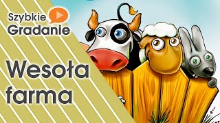 Szybkie Gradanie  Wesoła Farma gra planszowa [upl. by Anallise407]