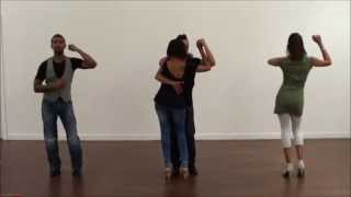 apprendre la kizomba le 3 temps [upl. by Calia]