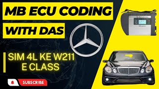 Mercedes Benz ECU Variant Coding With DAS [upl. by Coben183]