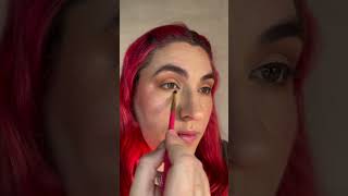 Esfumado marrom de todos os dias makeup makeuptutorial beauty makeupartist red [upl. by Merkle]