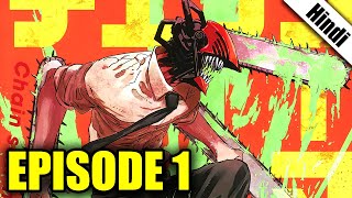 Chainsaw Man Episode 1 in Hindi Dubbed  Chainsaw Man Season 1 Episode 1 in Hindi [upl. by Tse]