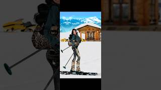 I visit Val Thorens Ski Resort IMVU Mini Visual 🏂☃️❄️💫 [upl. by Judsen332]